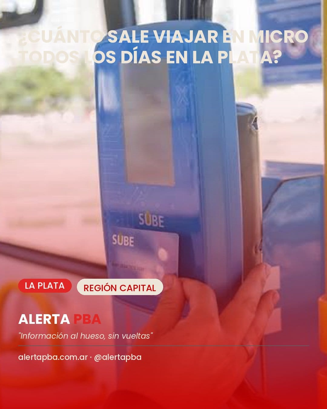 Alerta micros: viajar todos los días en La Plata ya puede costar más de $100 mil por mes