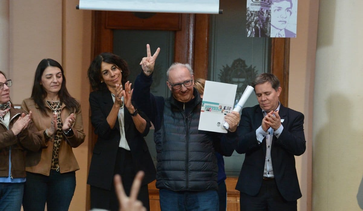 Desaparecidos y sobrevivientes de La Noche de los Lápices recibieron el Doctorado Honoris Causa