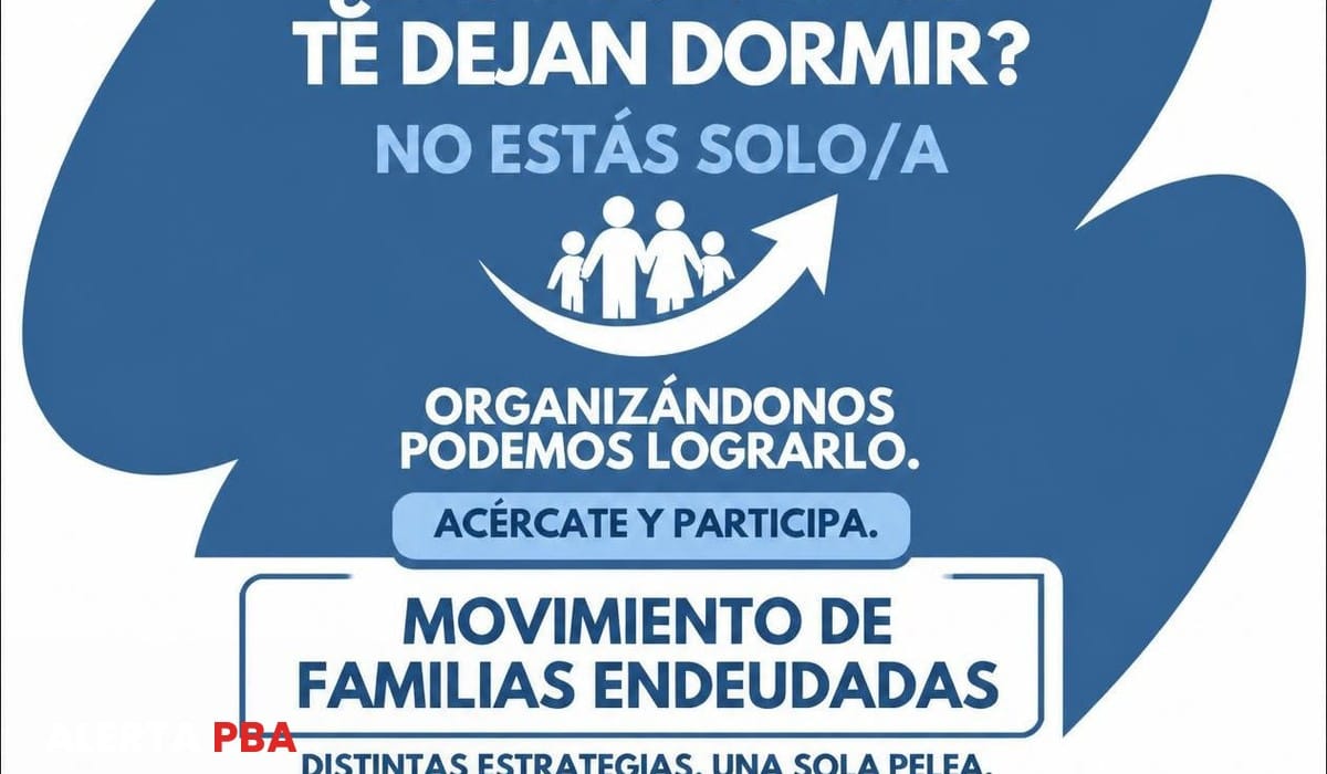 El Movimiento de Familias Endeudadas llega a Berisso con asesoramiento jurídico gratuito
