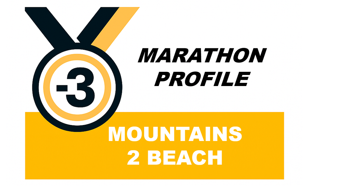 Mountains 2 Beach Marathon