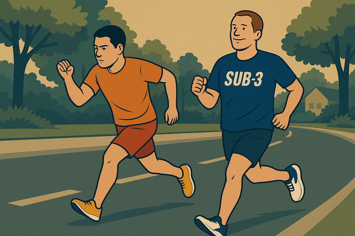 Should I follow the 80:20 rule in sub-3 training?