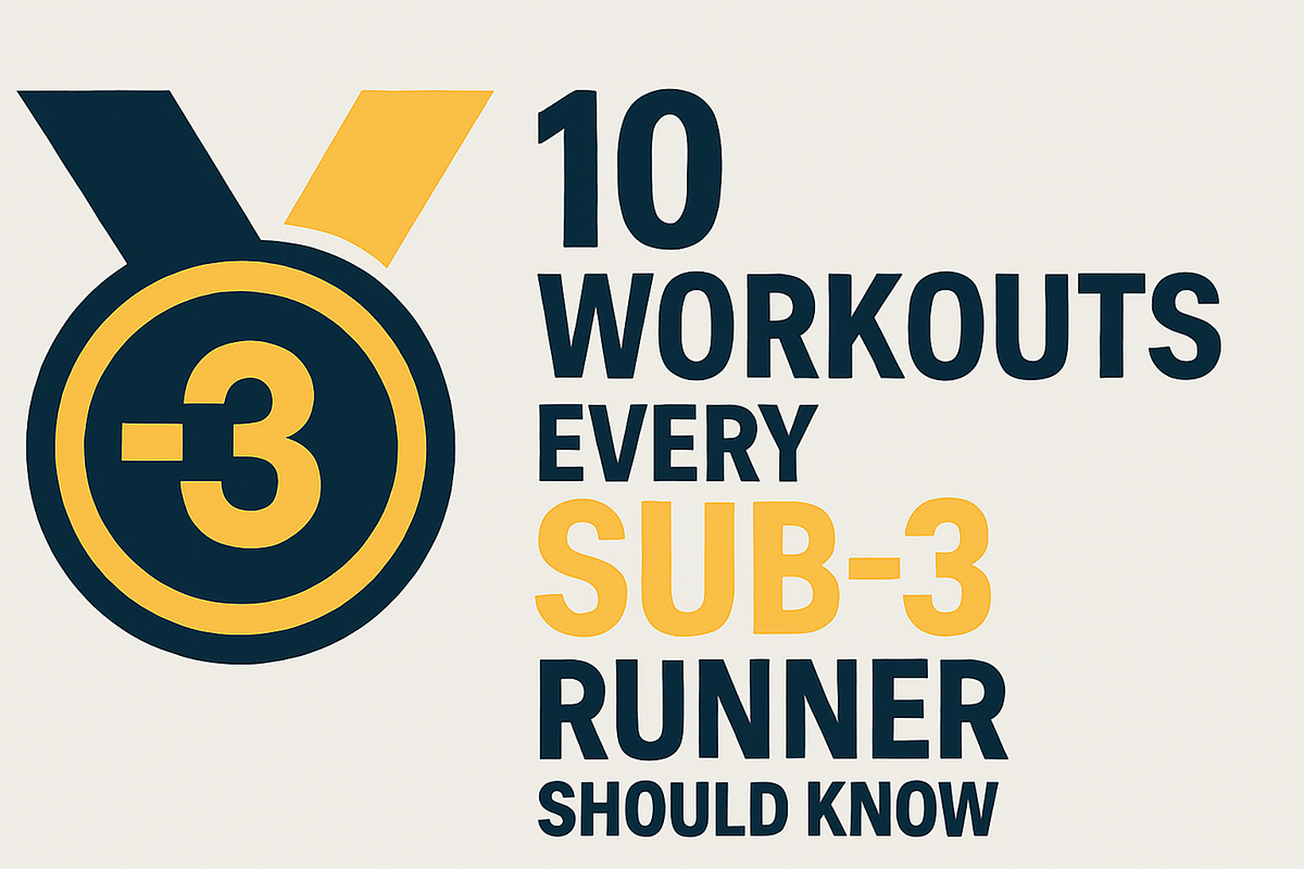 10 workouts every sub-3 runner should know