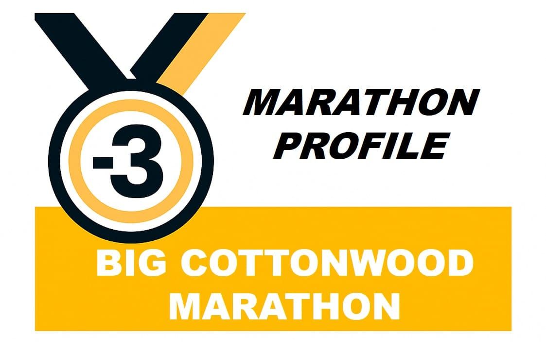 Big Cottonwood Marathon