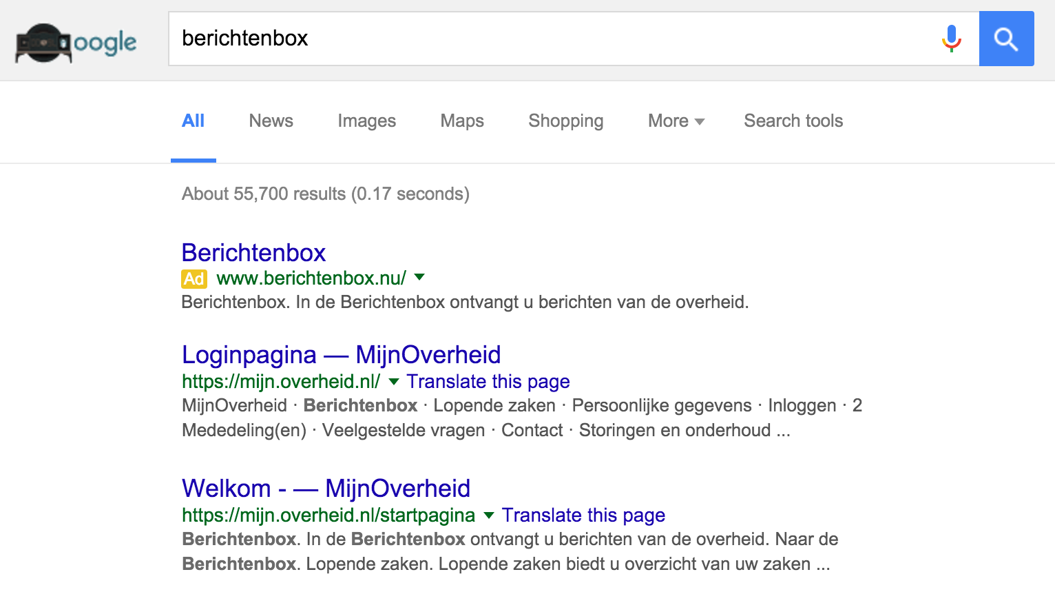 googleberichtenbox