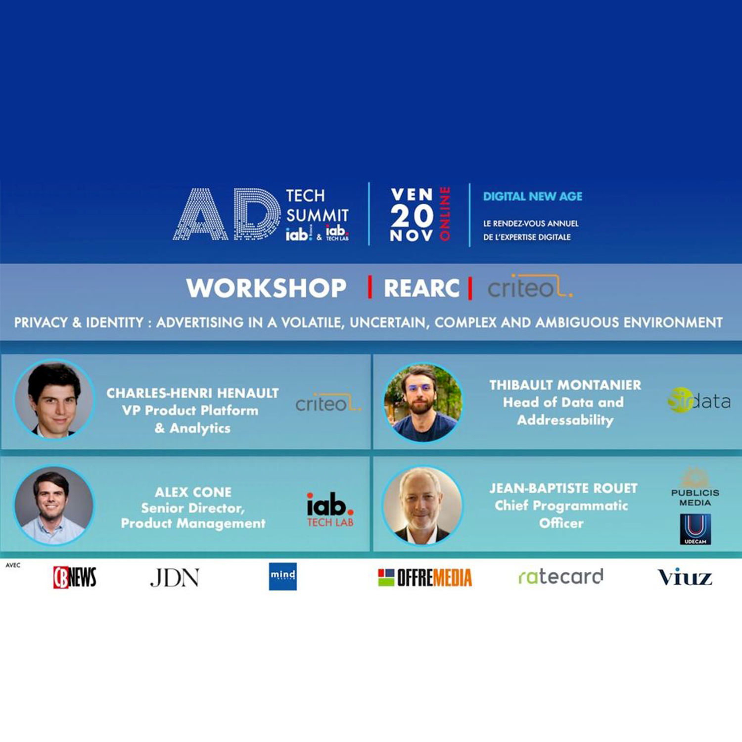 IAB Adtech Summit 2020 : Digital New Age