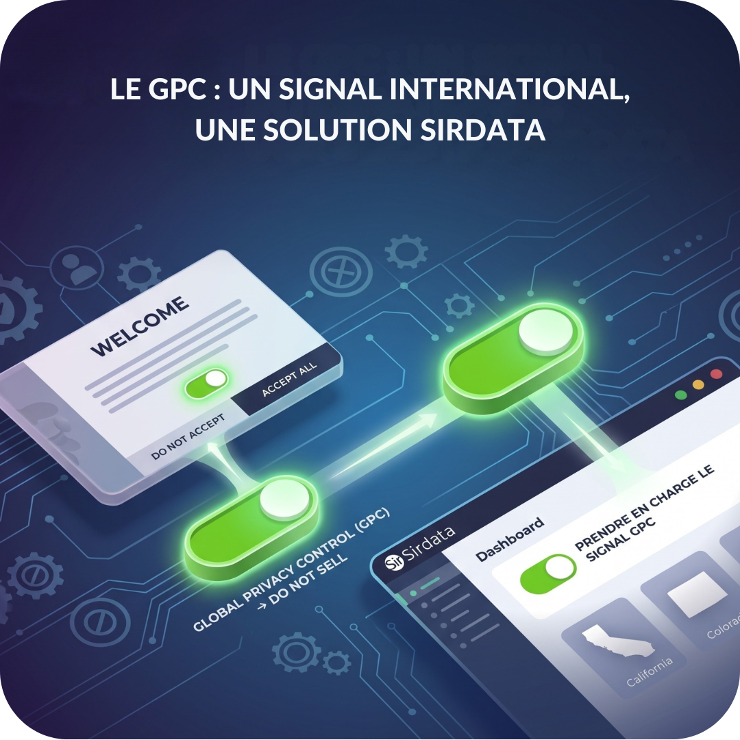 Global Privacy Control (GPC) & CMP Sirdata : Comment simplifier votre conformité sans effort technique