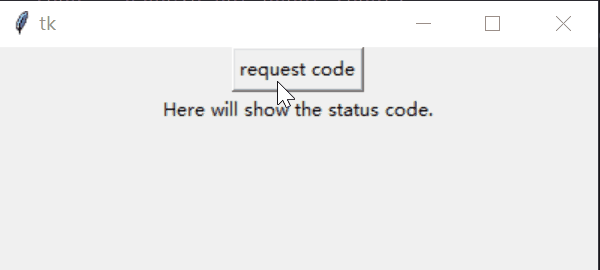 The event loop running separately in the daemon thread no longer blocks.