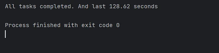 Takes a long time on a single core.