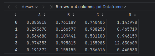 Directly use the eval expression to add new columns.