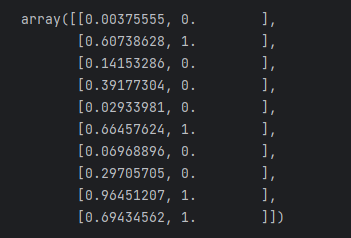 I test an array of 10 rows and the result is what I want.