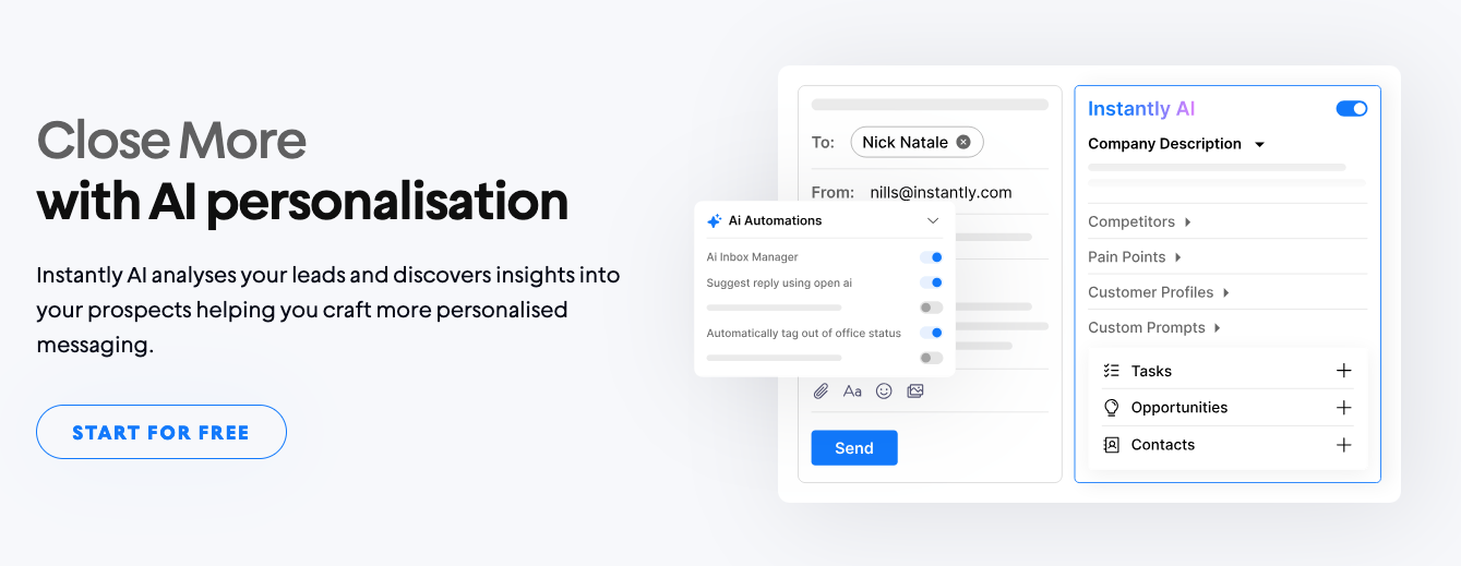 instantly ai personalization