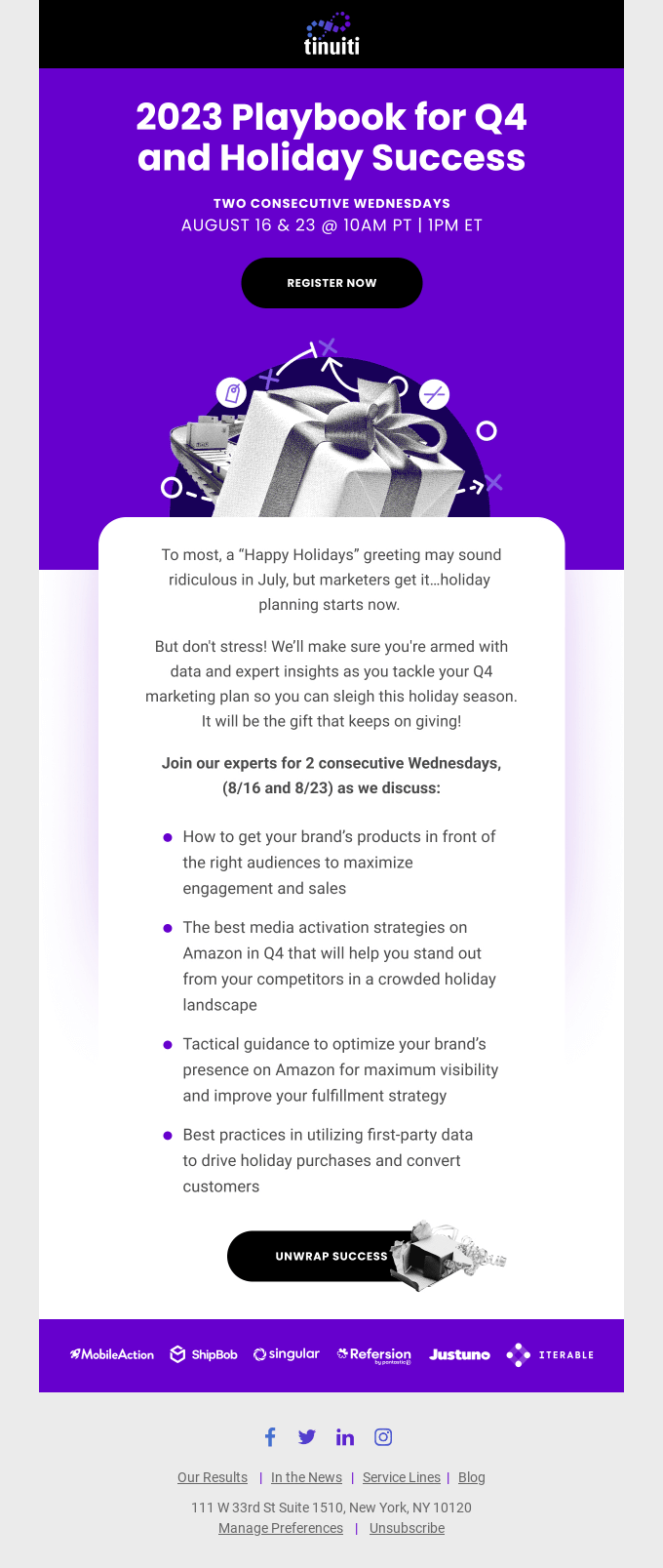 holiday marketing examples