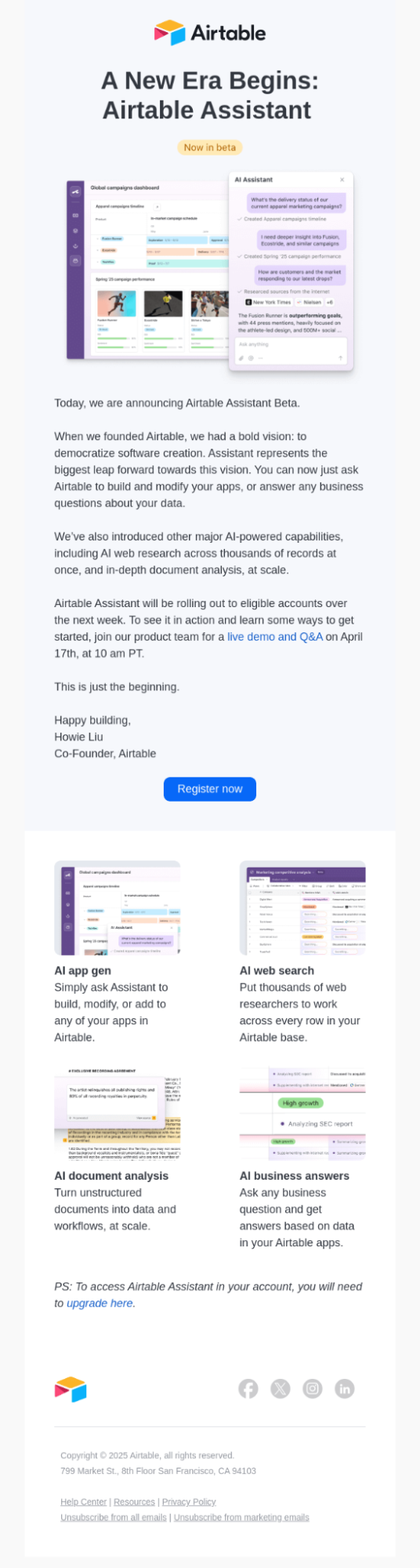 airtable responsive email