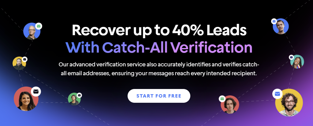 instantly catch all verification