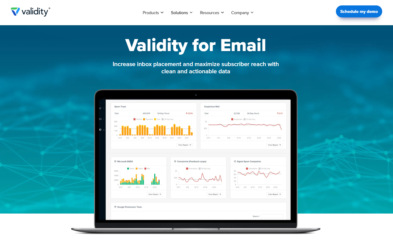 validity homepage