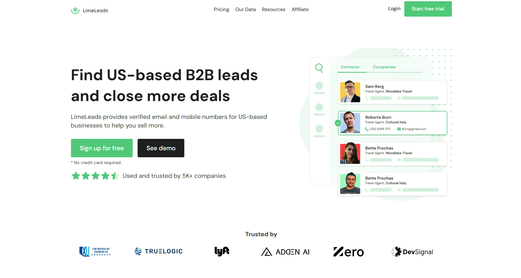 list building software limeleads