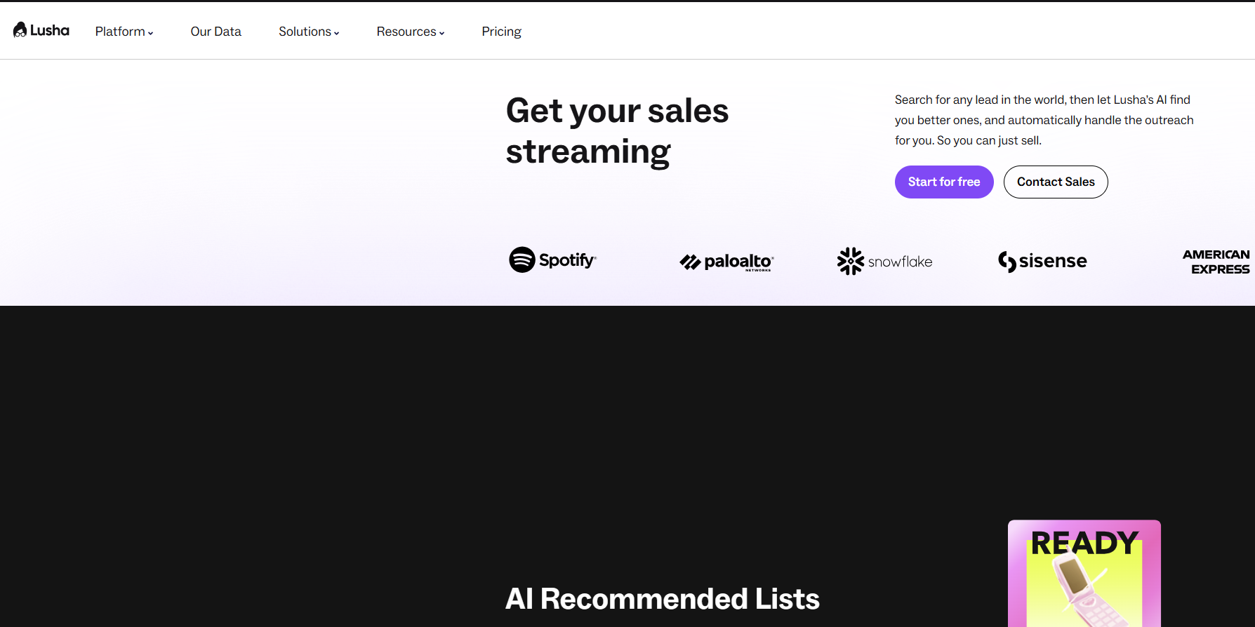 lusha email extractor tool