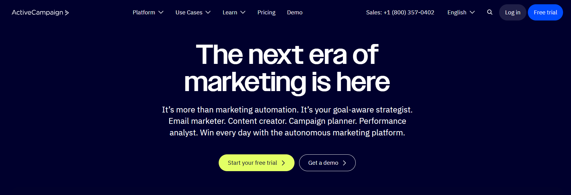 activecampaign lead nurturing software