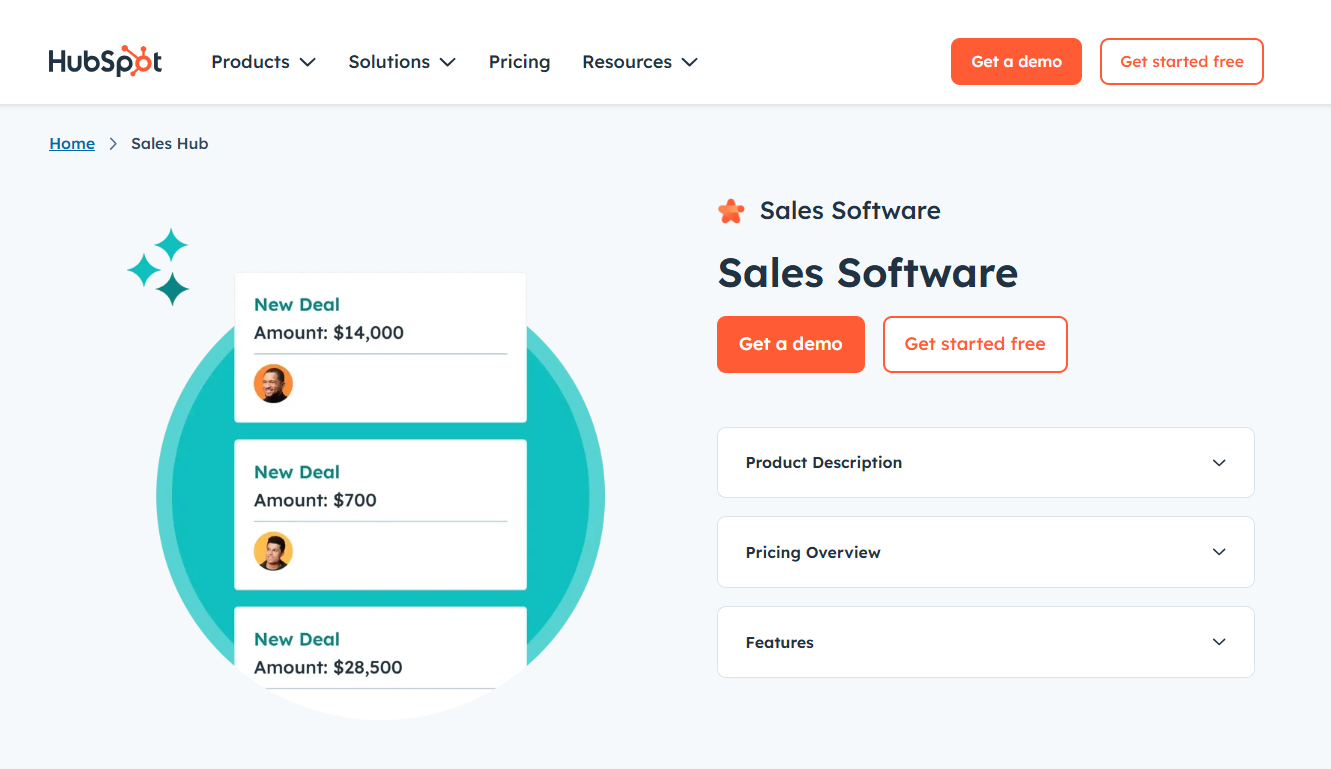 hubspot sales automation software