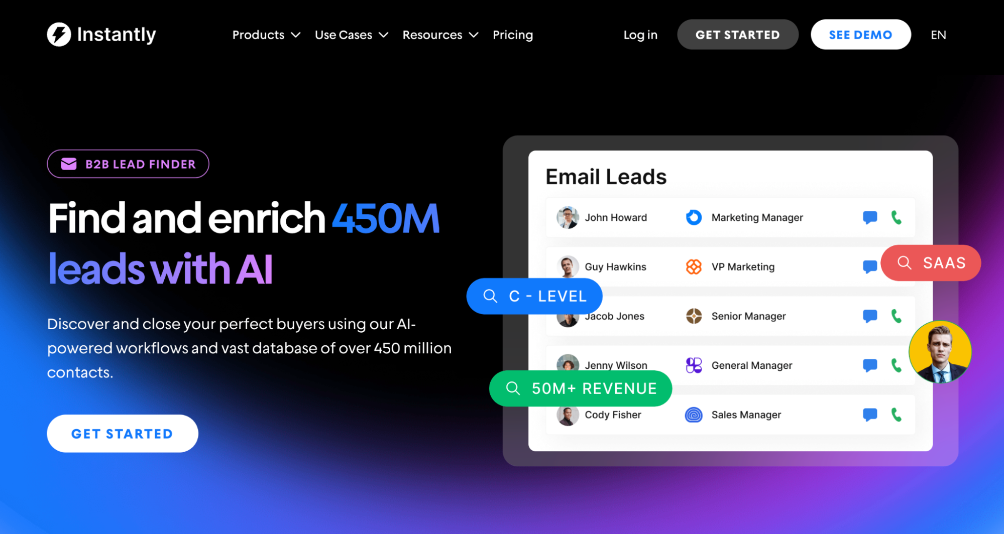 instantly lead finder