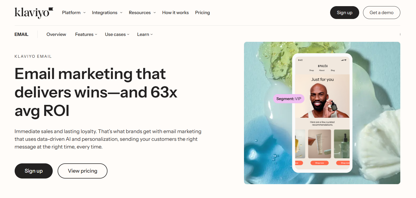 klaviyo email management