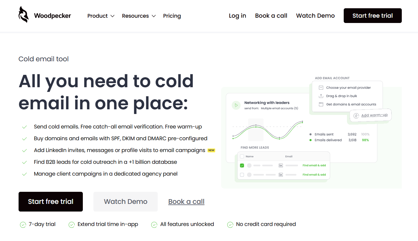 lemlist alternative woodpecker