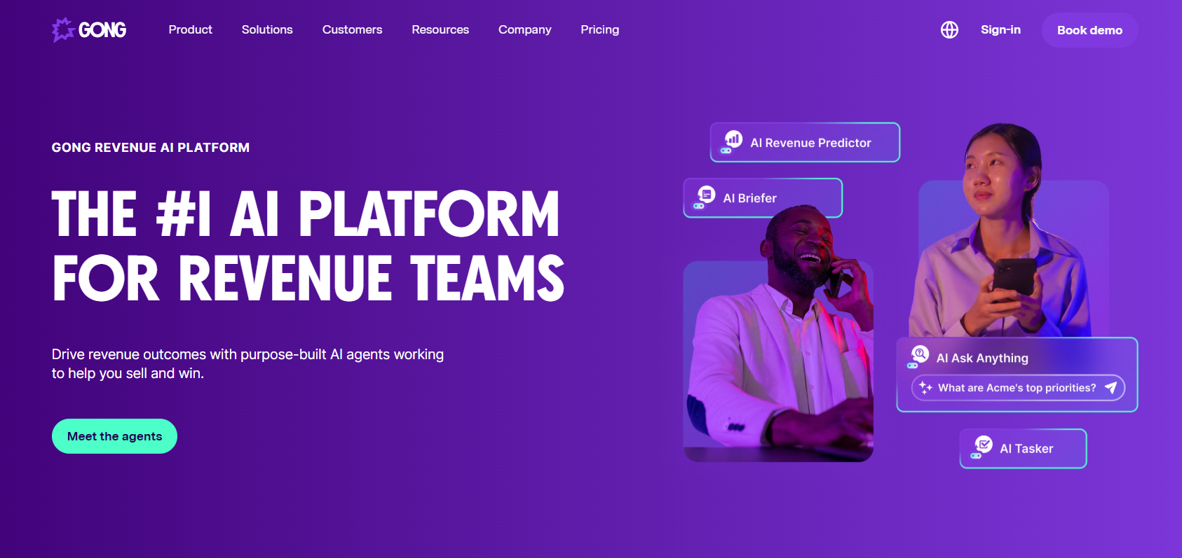 outreach io alternative gong