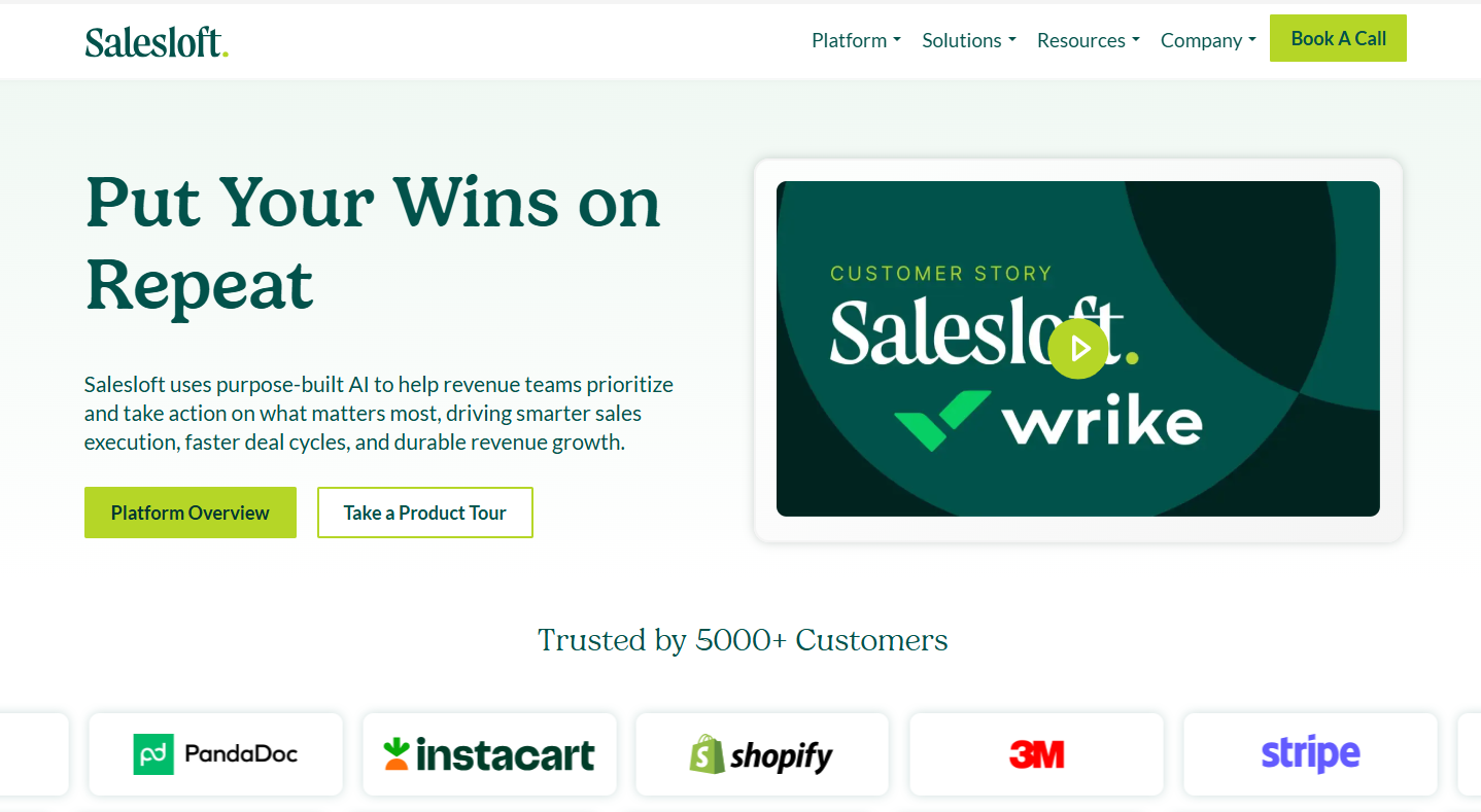 outreach io alternative salesloft