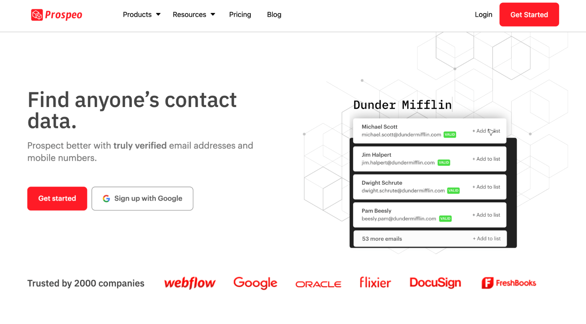 prospeo lead prospecting tool
