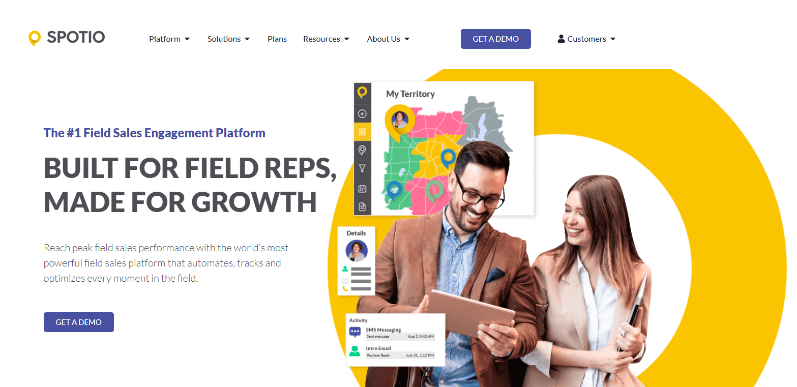 spotio sales cadence tool