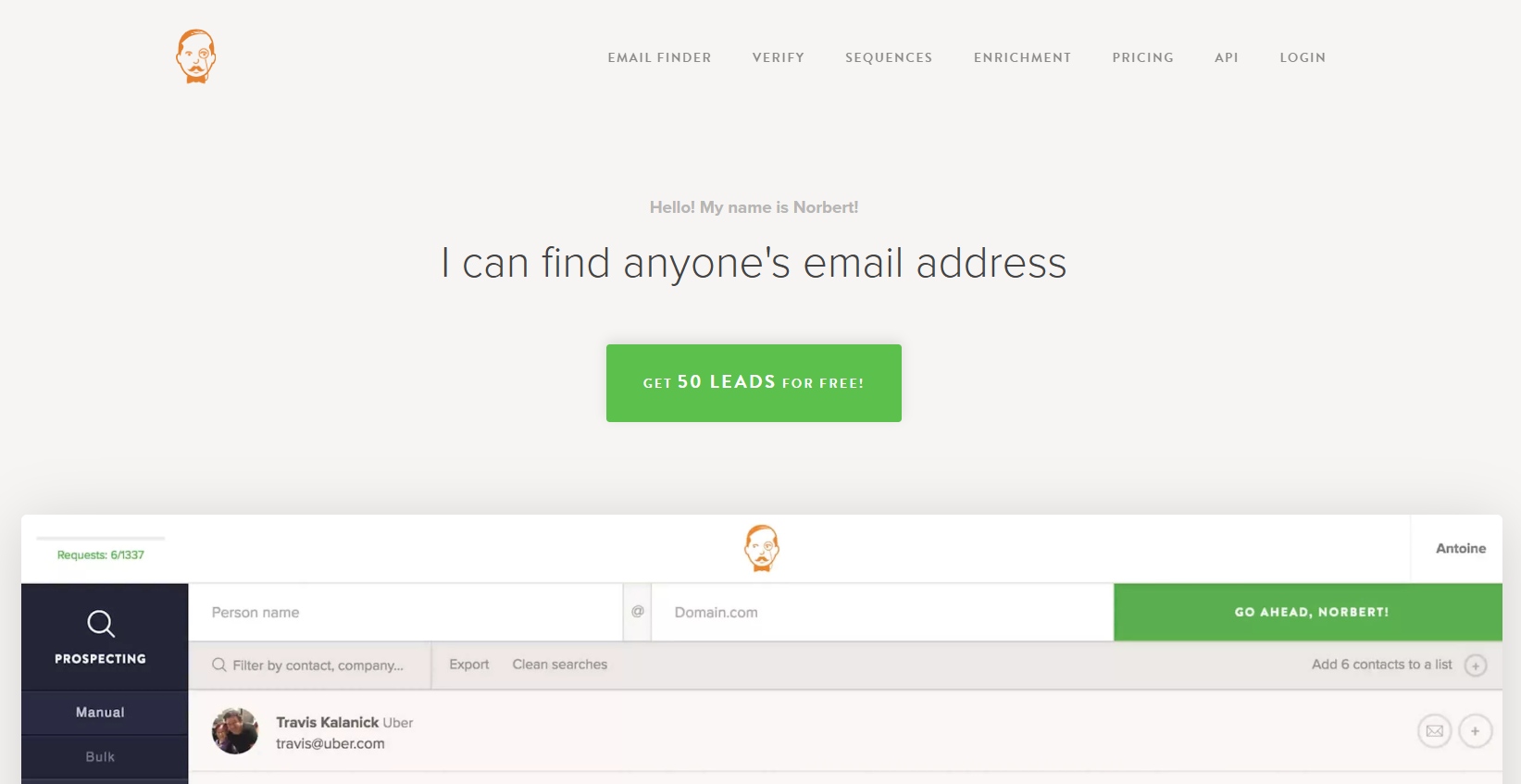 voilanorbert personal email finder