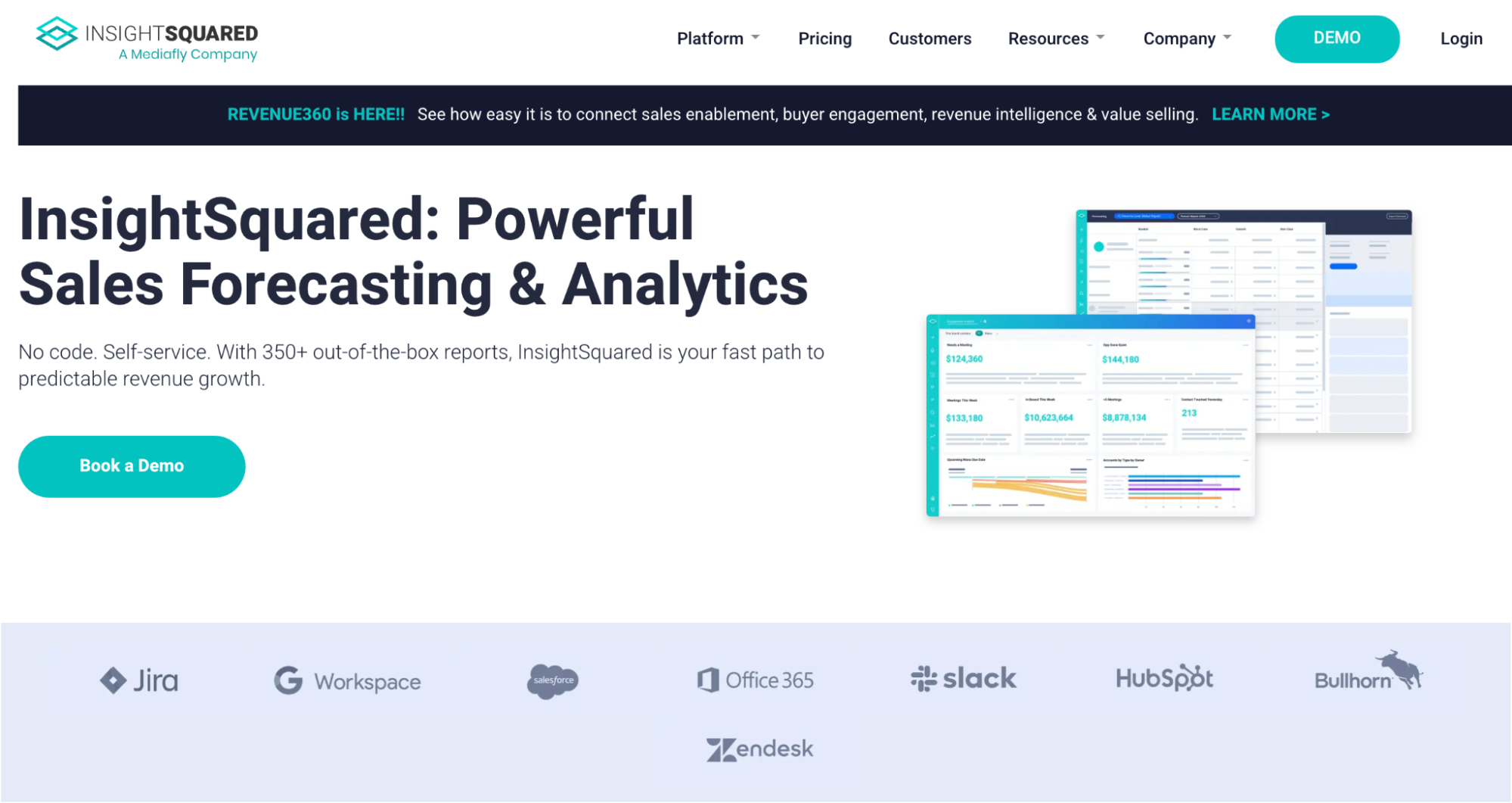 insightsquared ai sales tool