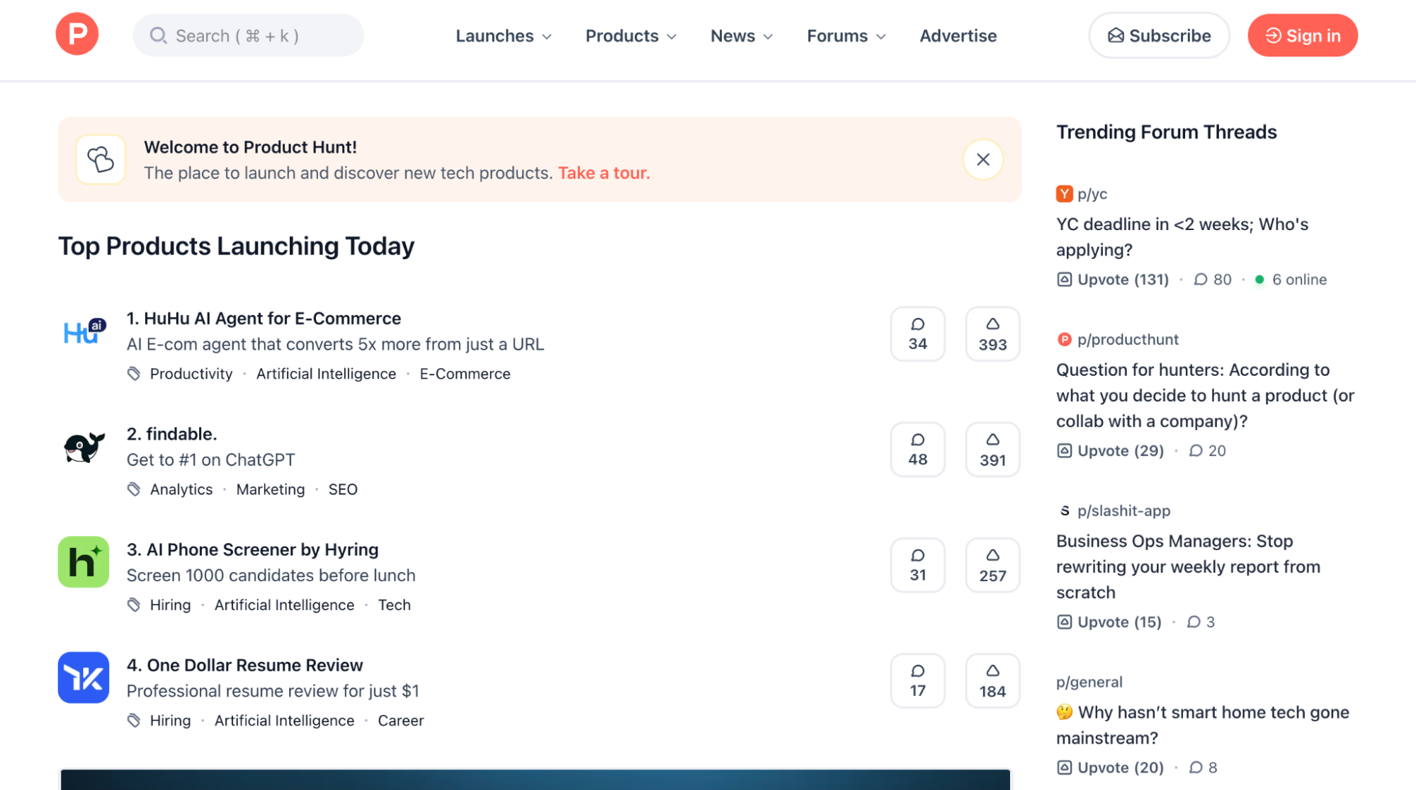 product hunt gtm tool