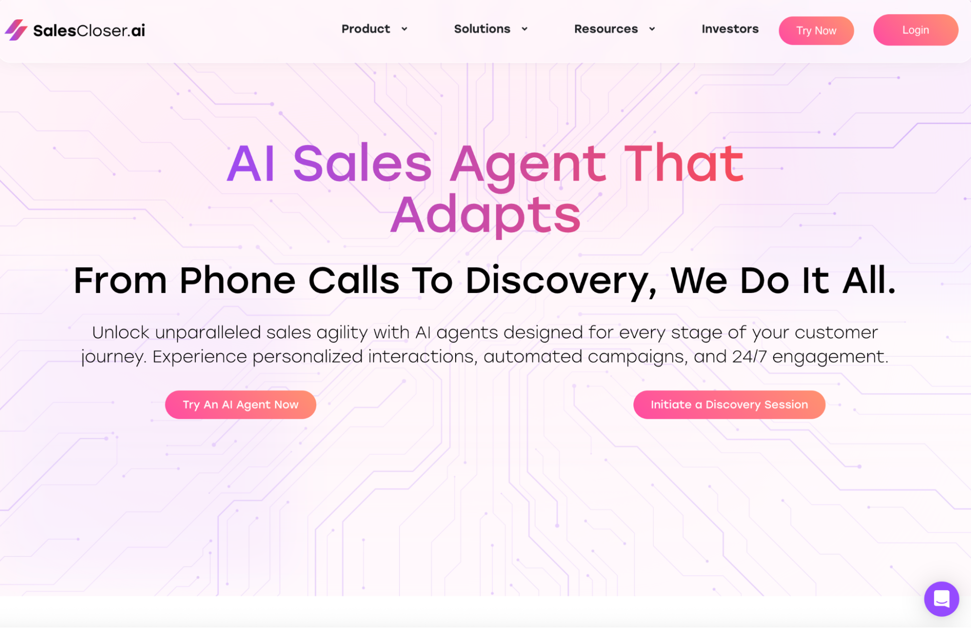 salescloser ai agent