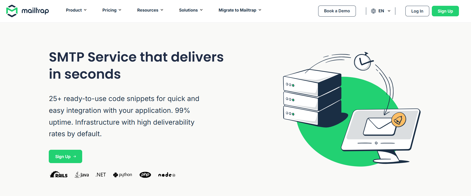 mailtrap smtp testing tool
