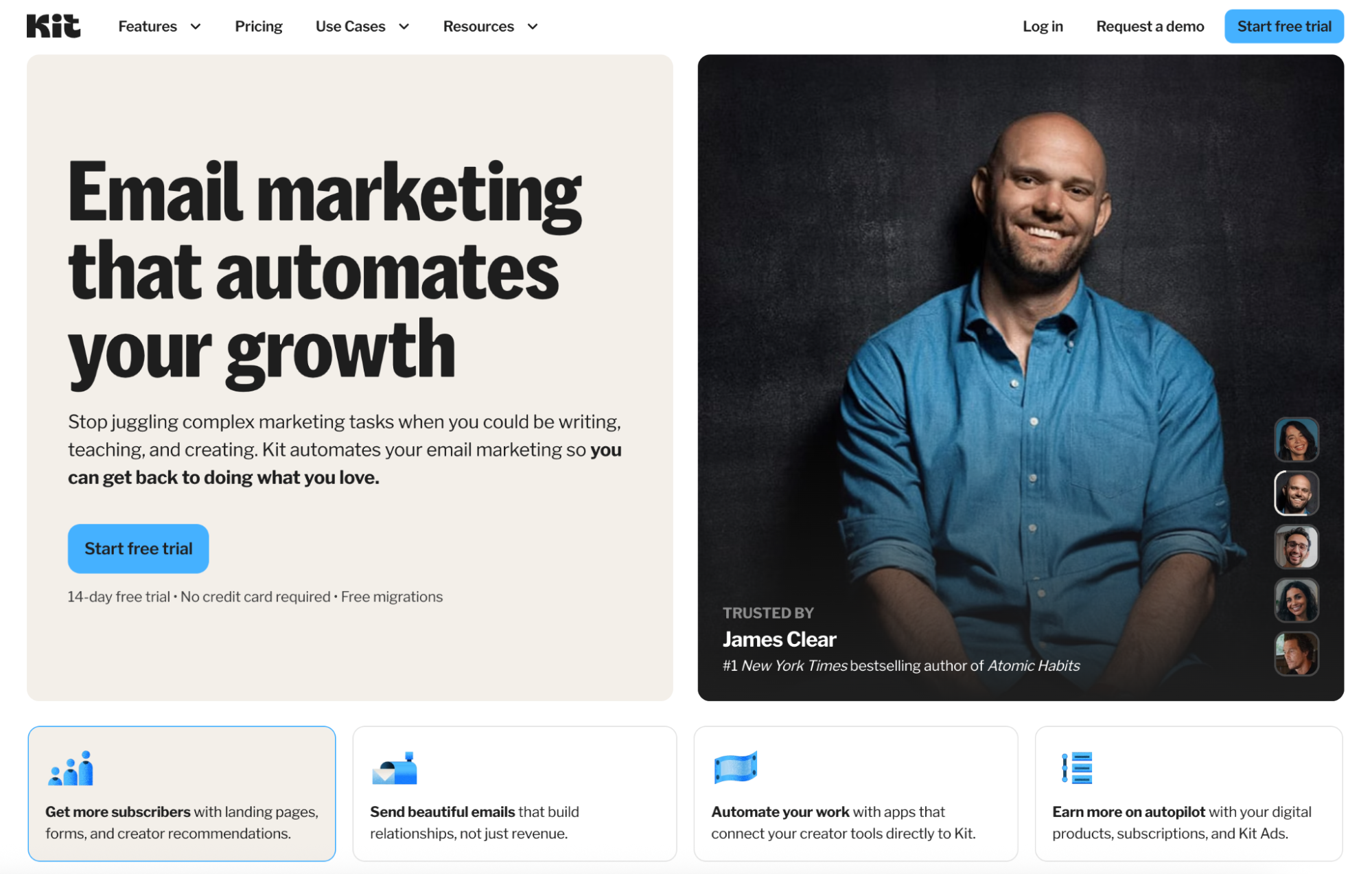 kit email marketing tool