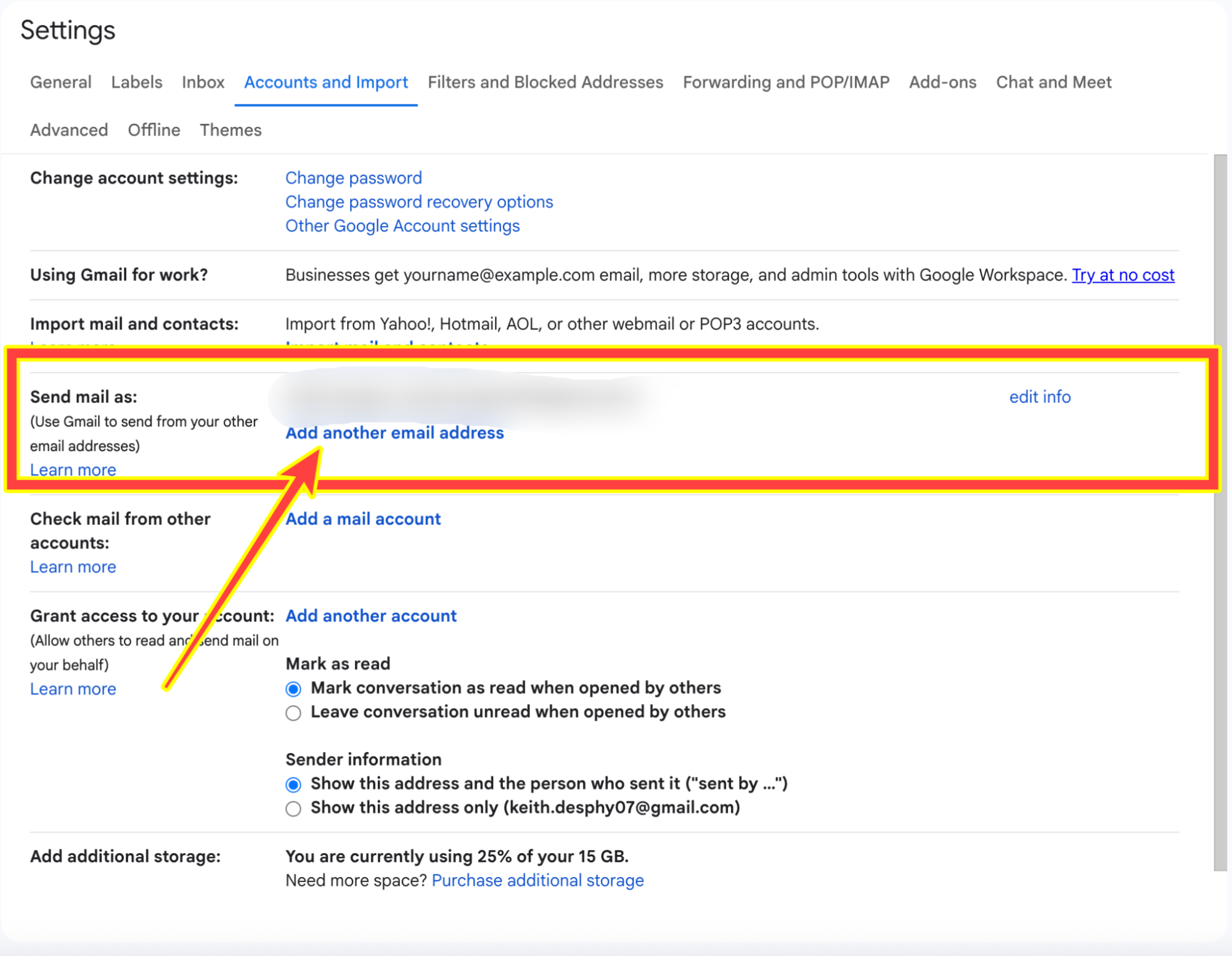 aol smtp gmail settings