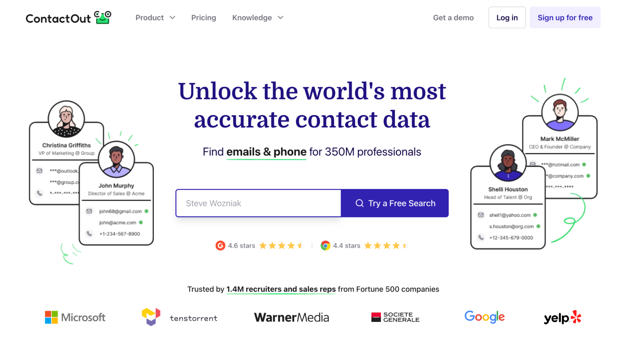 contactout business email finder tool