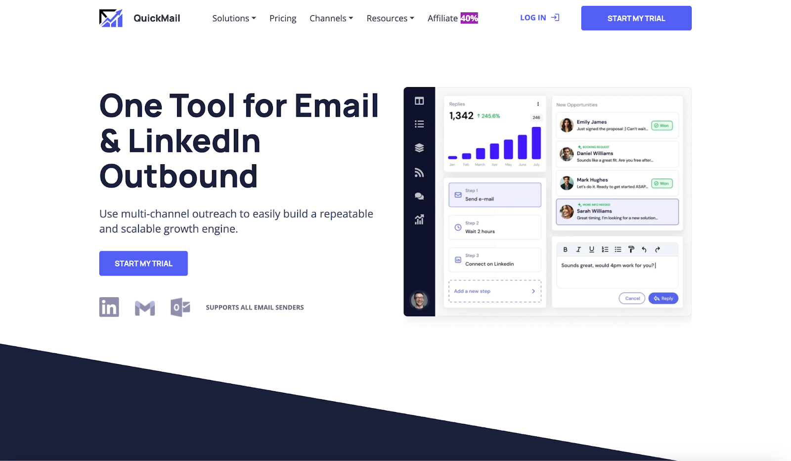 quickmail bulk email sender tool