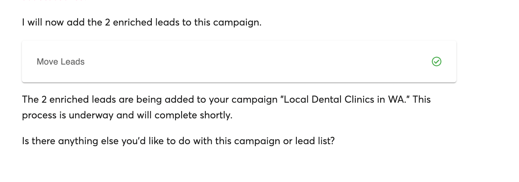 instantly enriched lead list