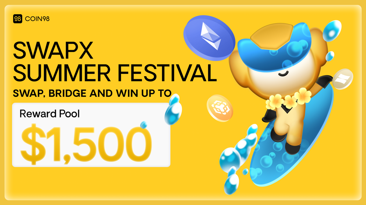 SwapX Summer Festival: Swap & Win Up to $1,500