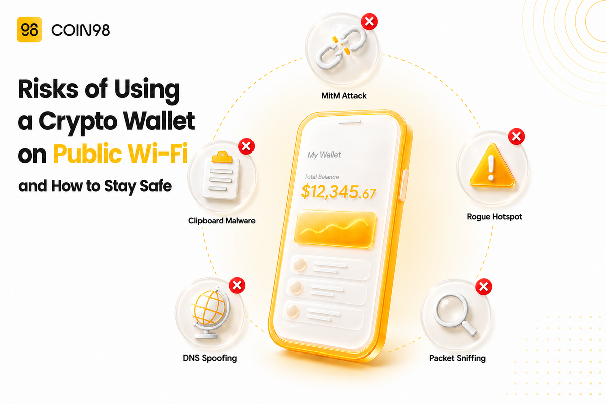 The Risks of Using a Crypto Wallet on Public Wi-Fi (and How to Stay Safe)