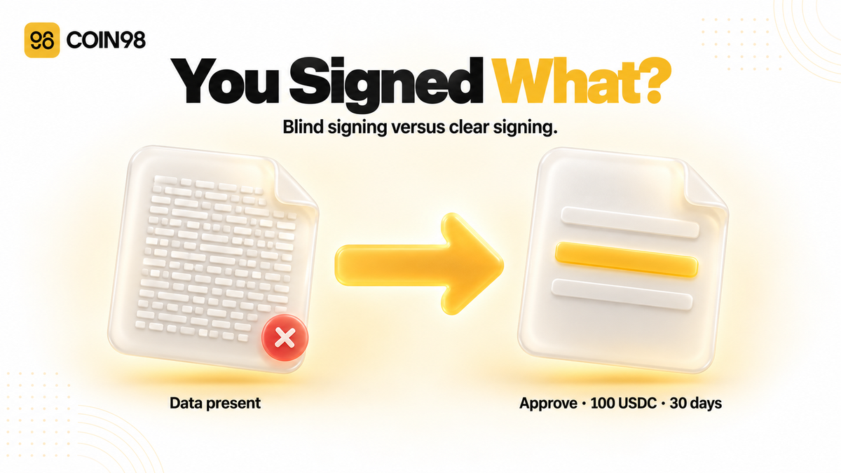 What is blind signing, and why it keeps draining wallets