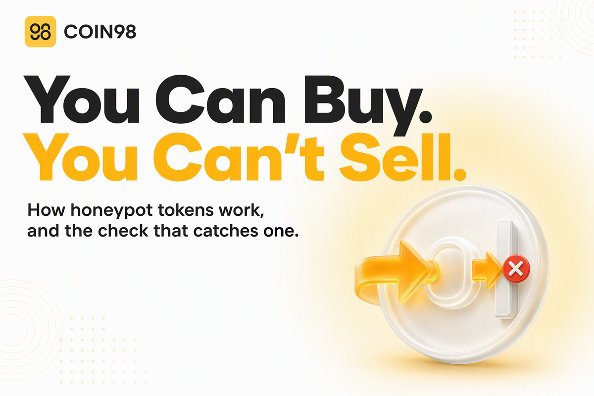 What is a honeypot token, and how do you spot one before you buy?