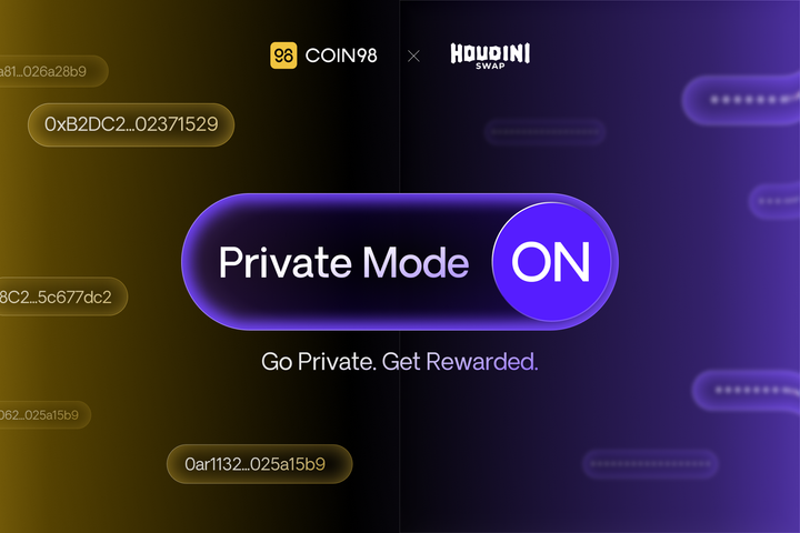 Coin98 Private Mode: ON - Win up to $2,200