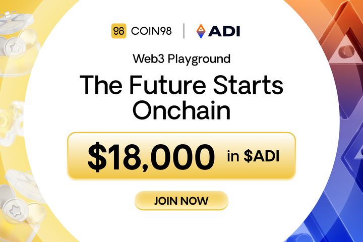 Coin98 x ADI Chain: The Future Starts Onchain — Join & Share $18,000 in Rewards
