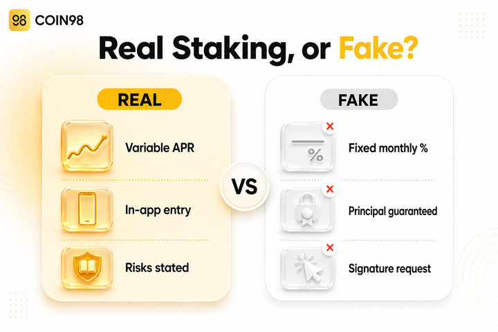 How Fake Staking Sites Work, and How to Spot One