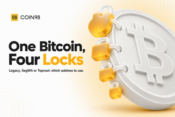 Legacy, SegWit, or Taproot: which Bitcoin address type to use