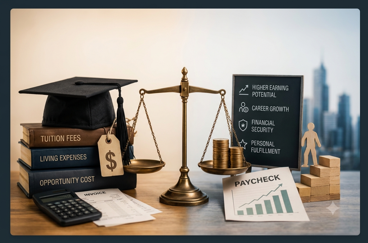 The Economics of Educational Choice: What Your Degree Costs, and What It Actually Pays.