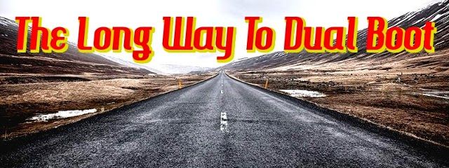 The Long Way To Dual Boot